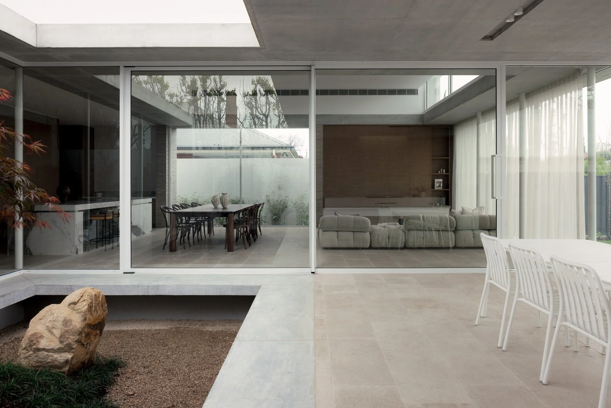 Modern grey house