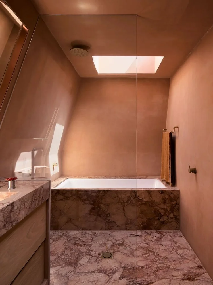 Troye Sivans bathroom with X-Bond