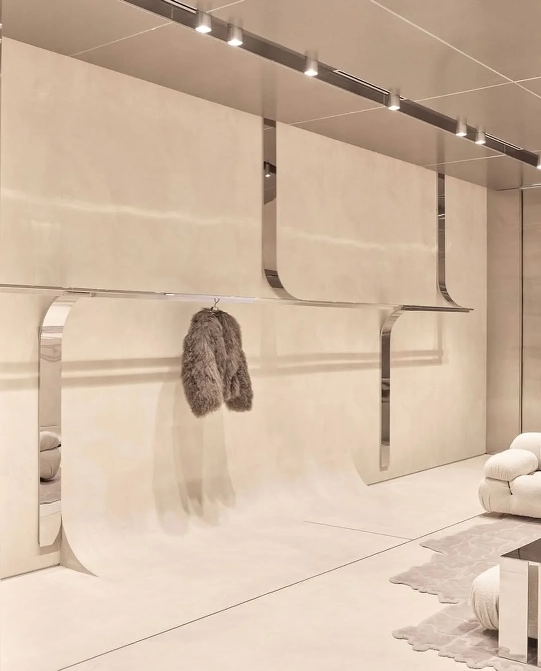 xbond microcement retail design for misha