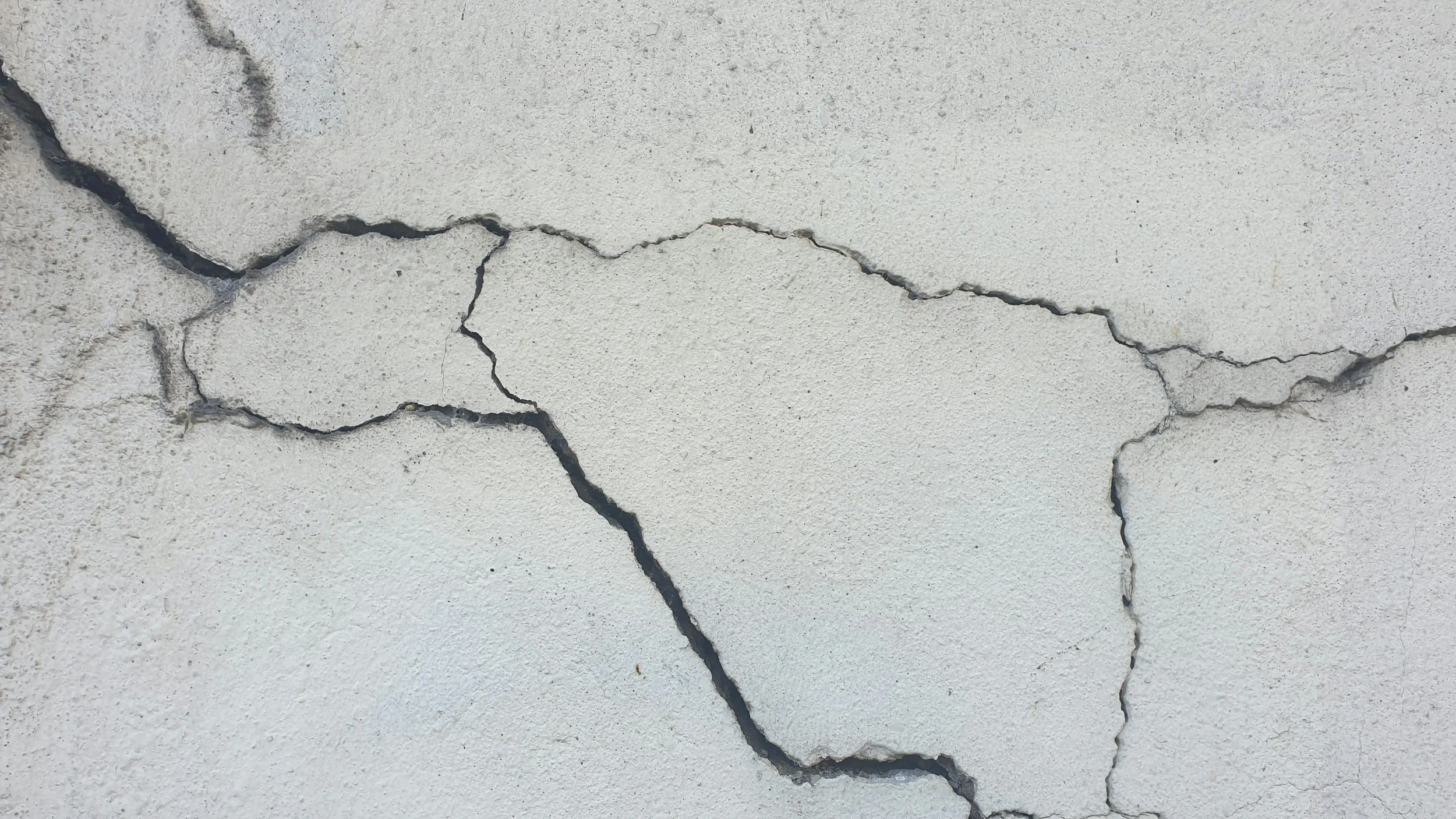 cracked concrete
