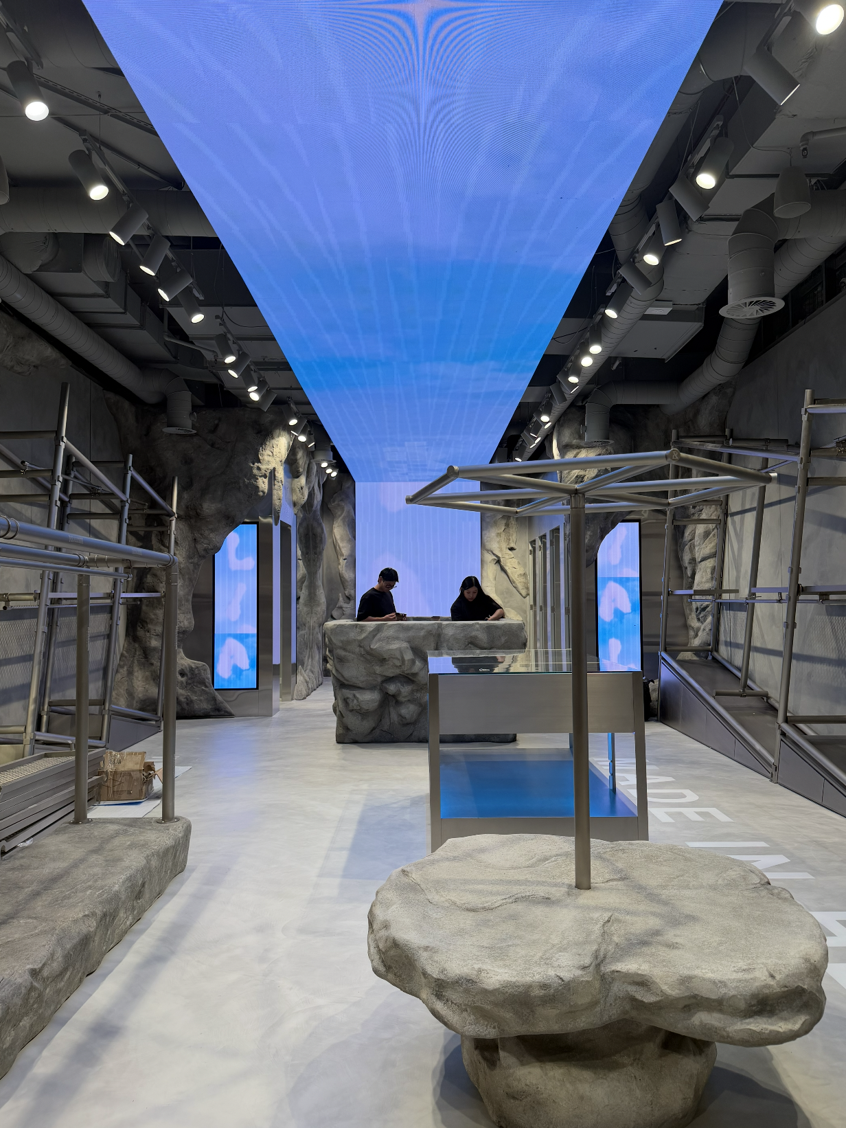 Realism melbourne central featuring x-bond microcement flooring