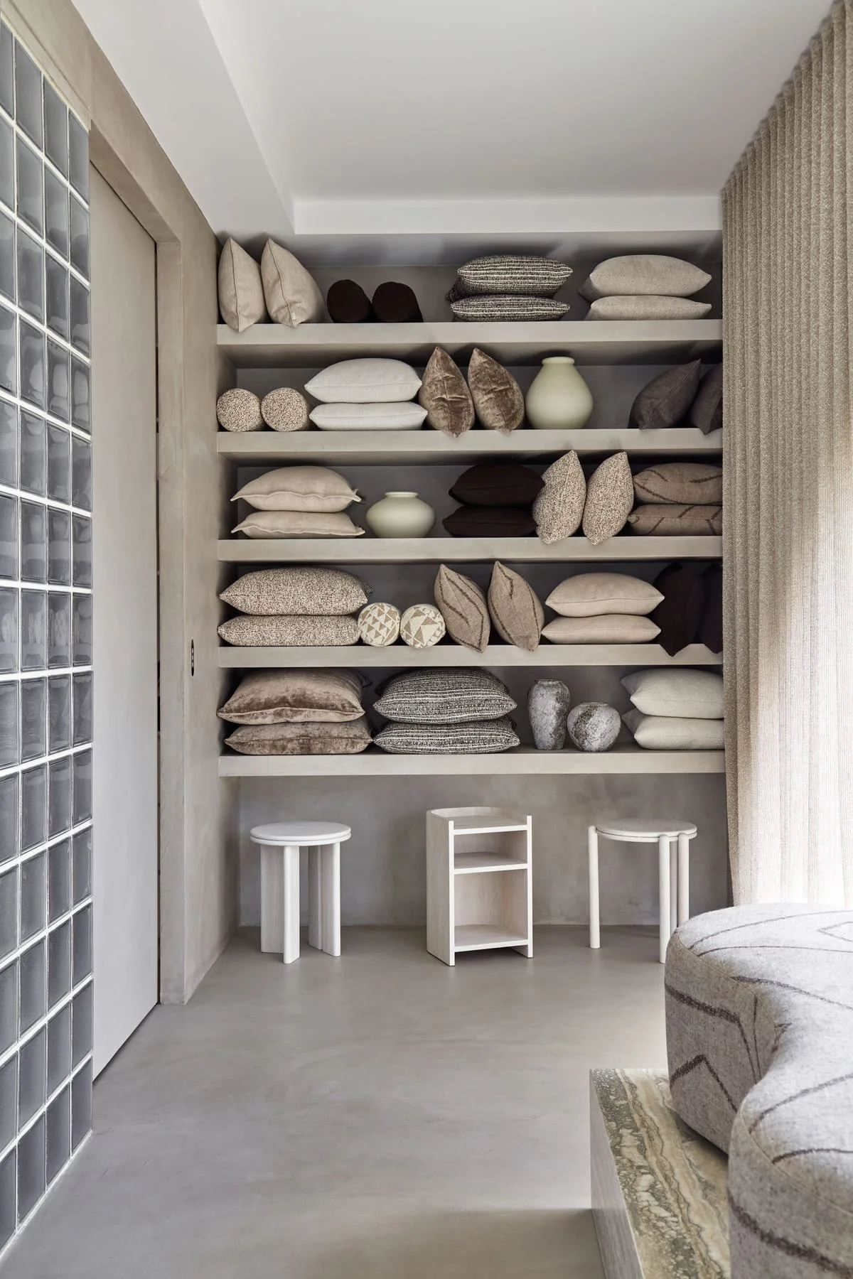 zenn design showroom x-bond microcement walls and flooring
