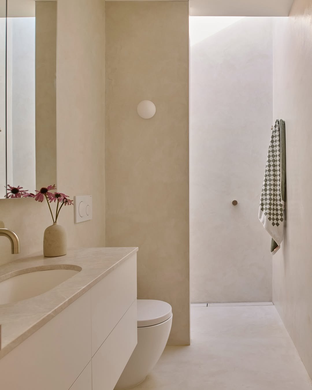 x-bond microcement bathroom