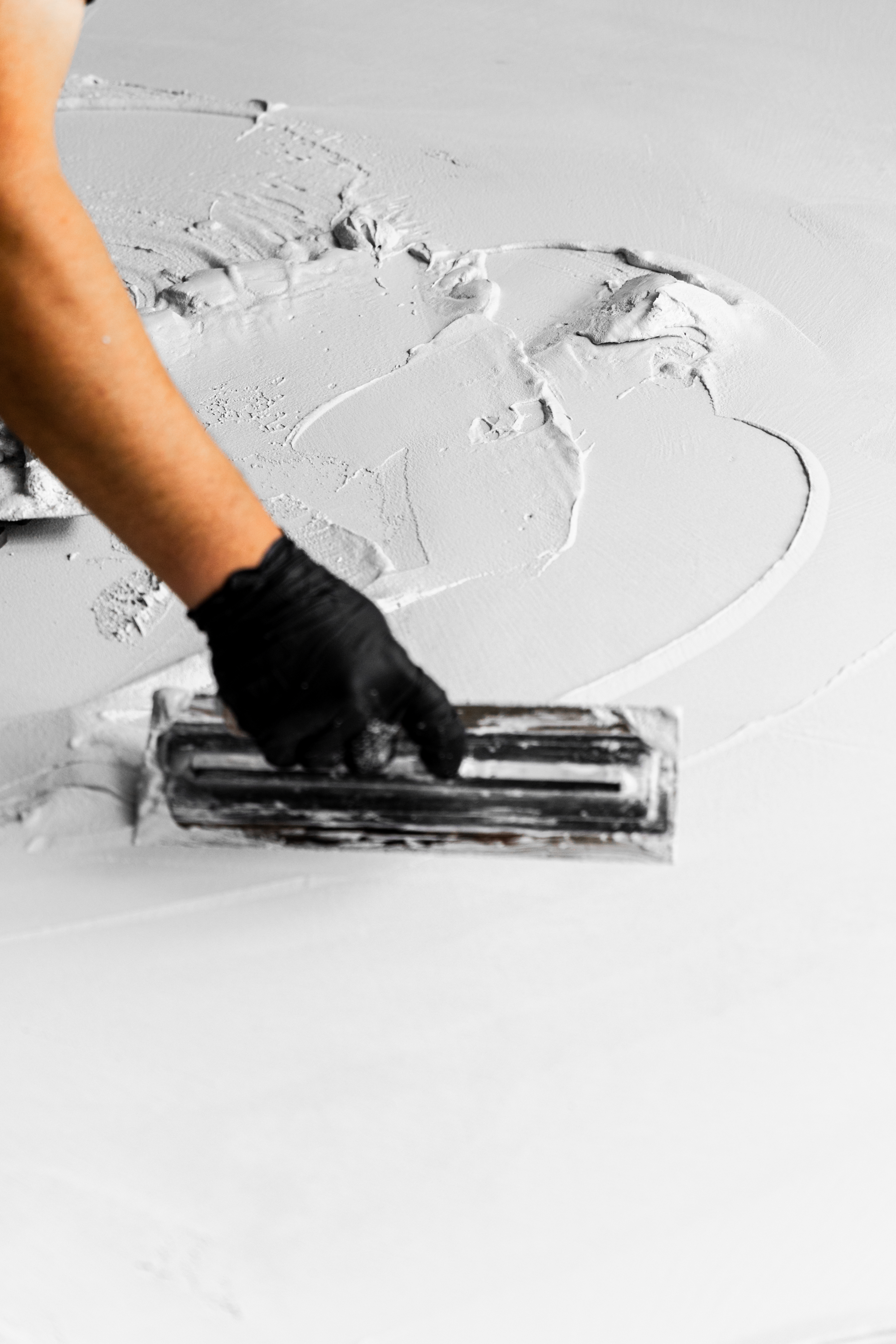 x-bond microcement hand application