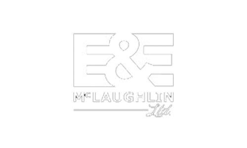Logo with the text 'E & E McLaughlin