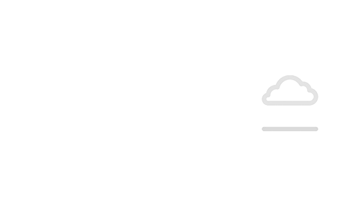 Black background with the word 'dream' in white lowercase letters and a cloud graphic above the letter 'm'.