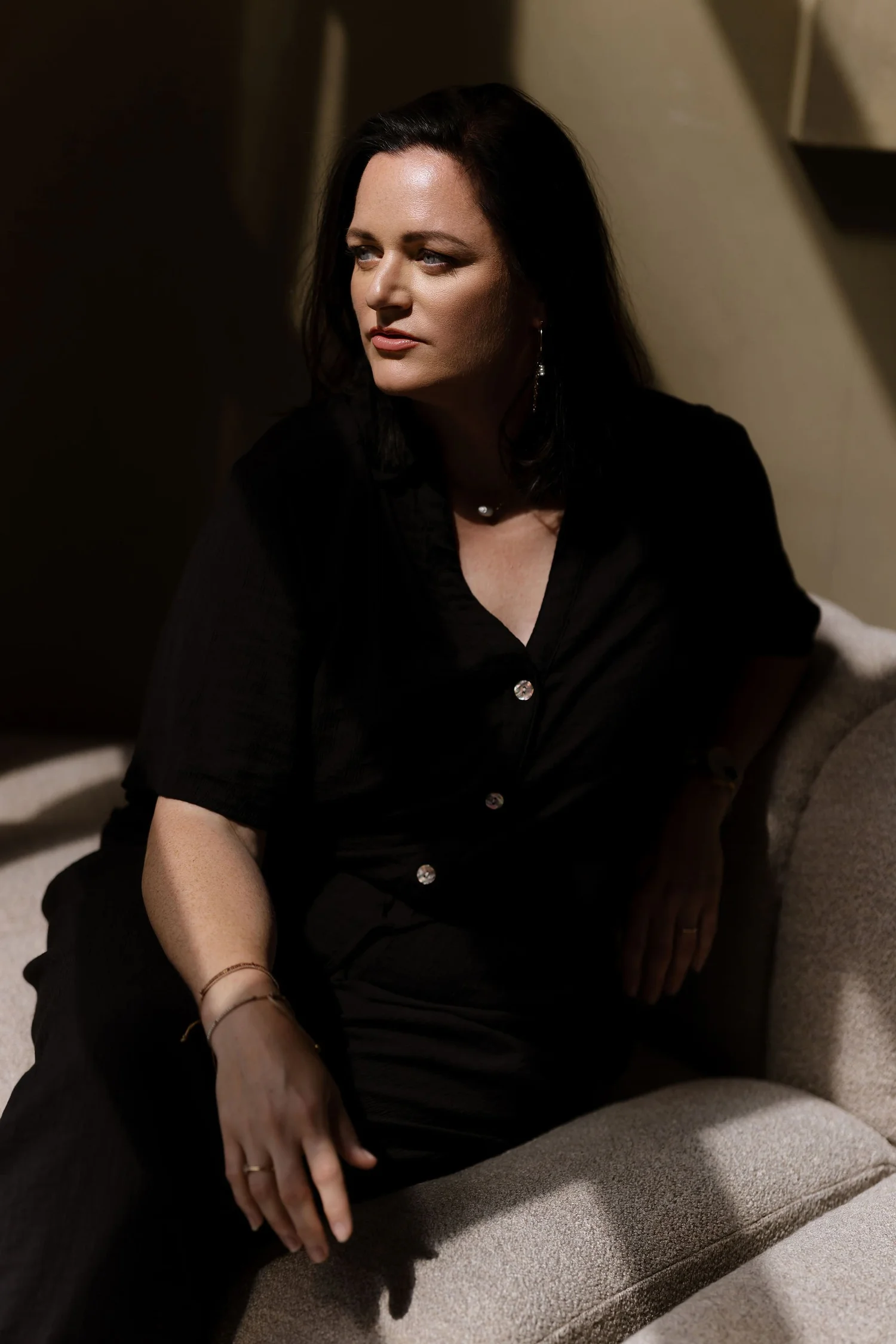 Nicolette in zijlicht