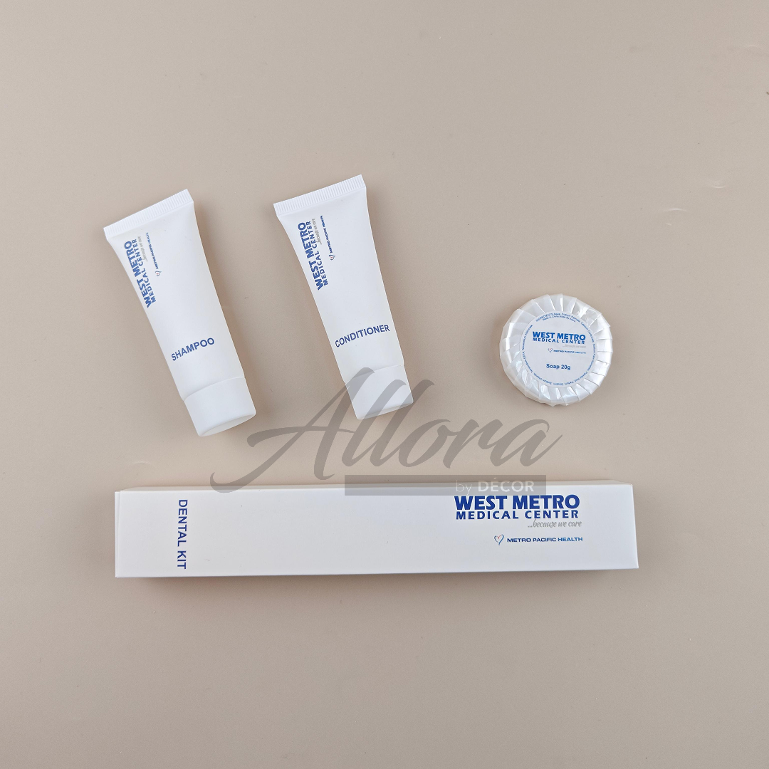West Metro Toiletries Kit Amenities Kit for Hotels, Resorts Philippines Southeast Asia