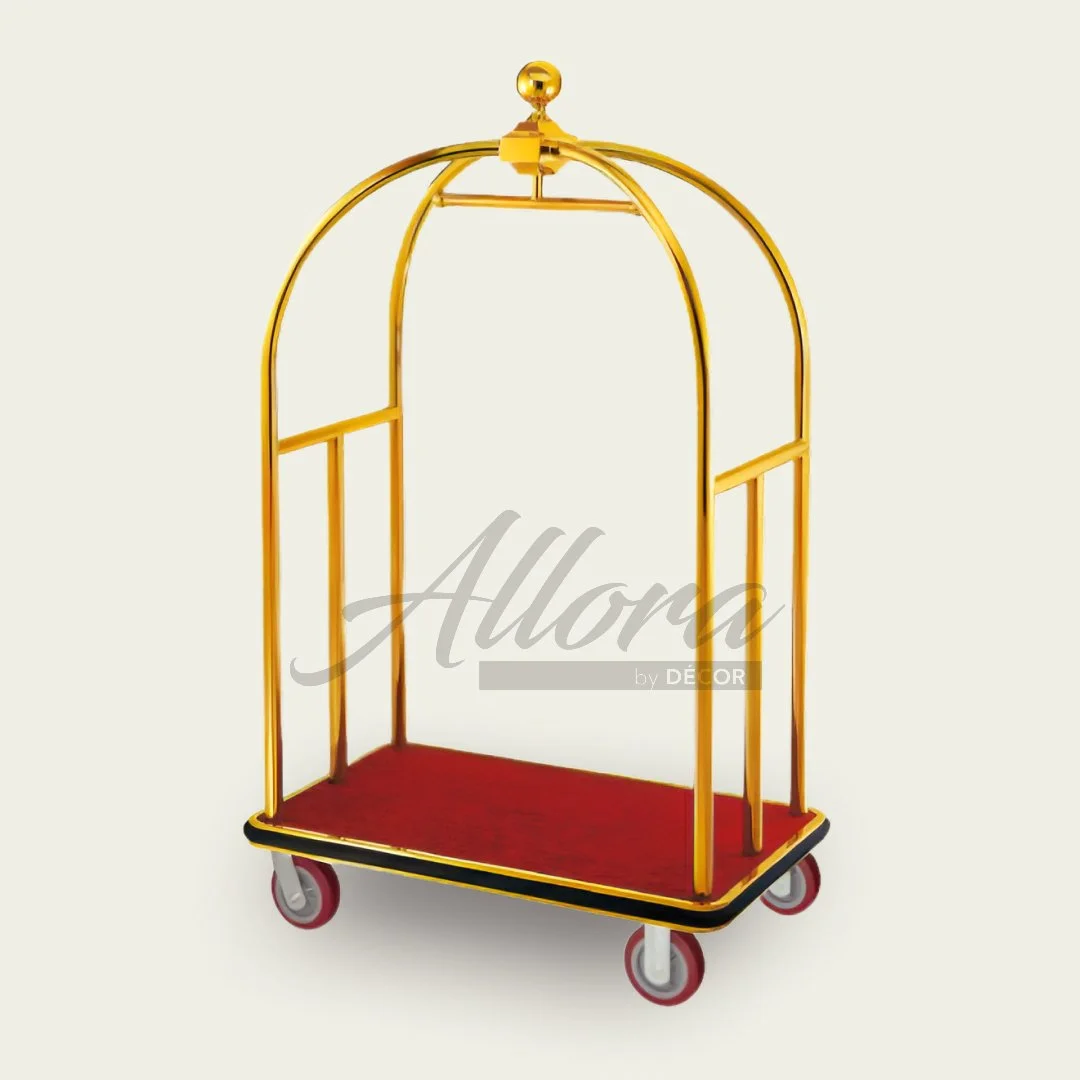 D02 Birdcage Luggage Trolley