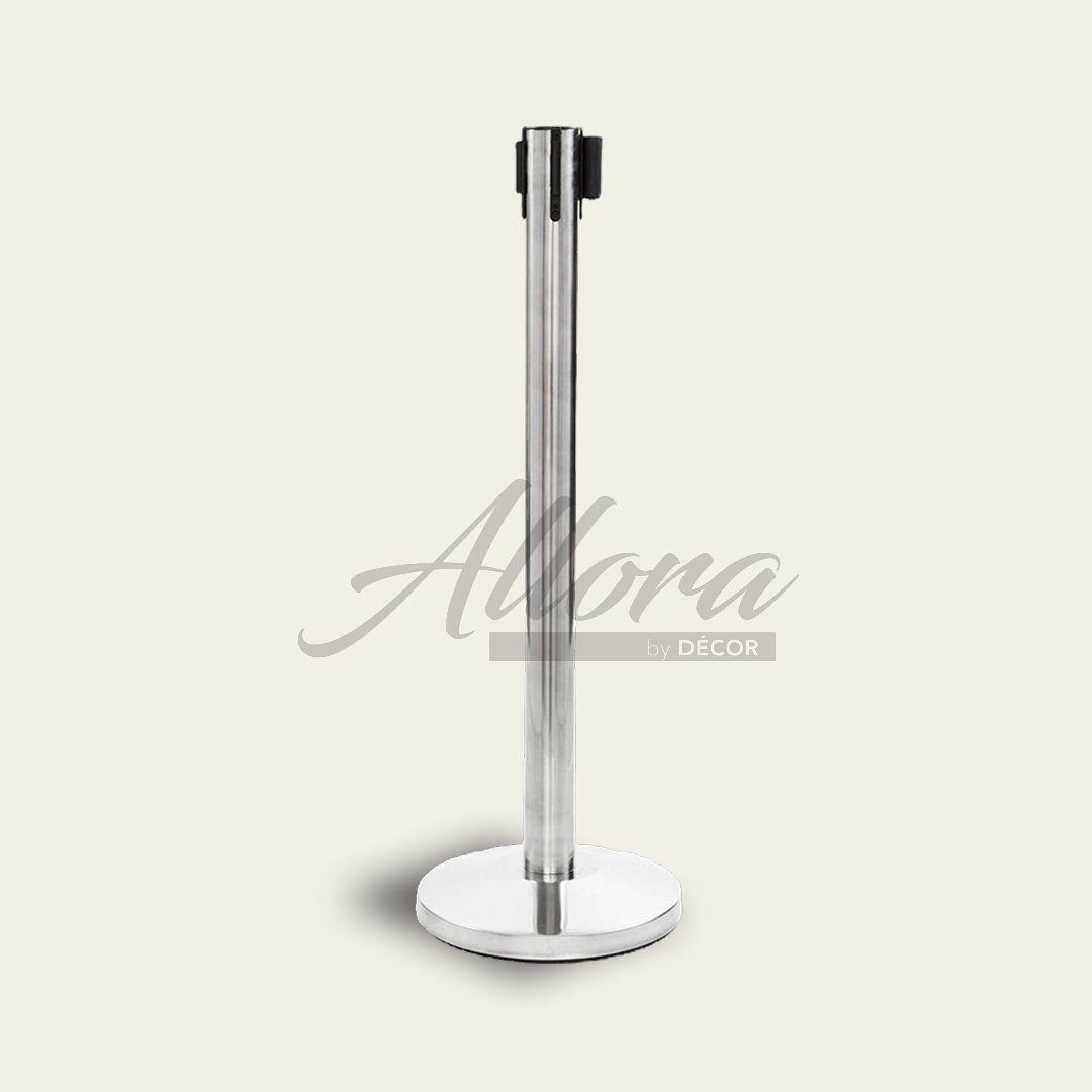 R10A - Barrier Post Hotel Stanchion with Retractable Belt for Hotels & Resorts Metro Manila Philippines