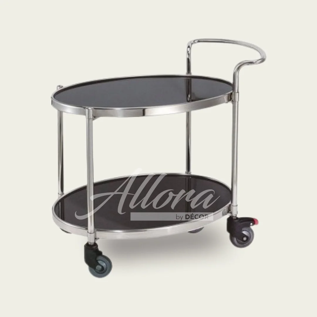 L10 - Round Liquor Trolley