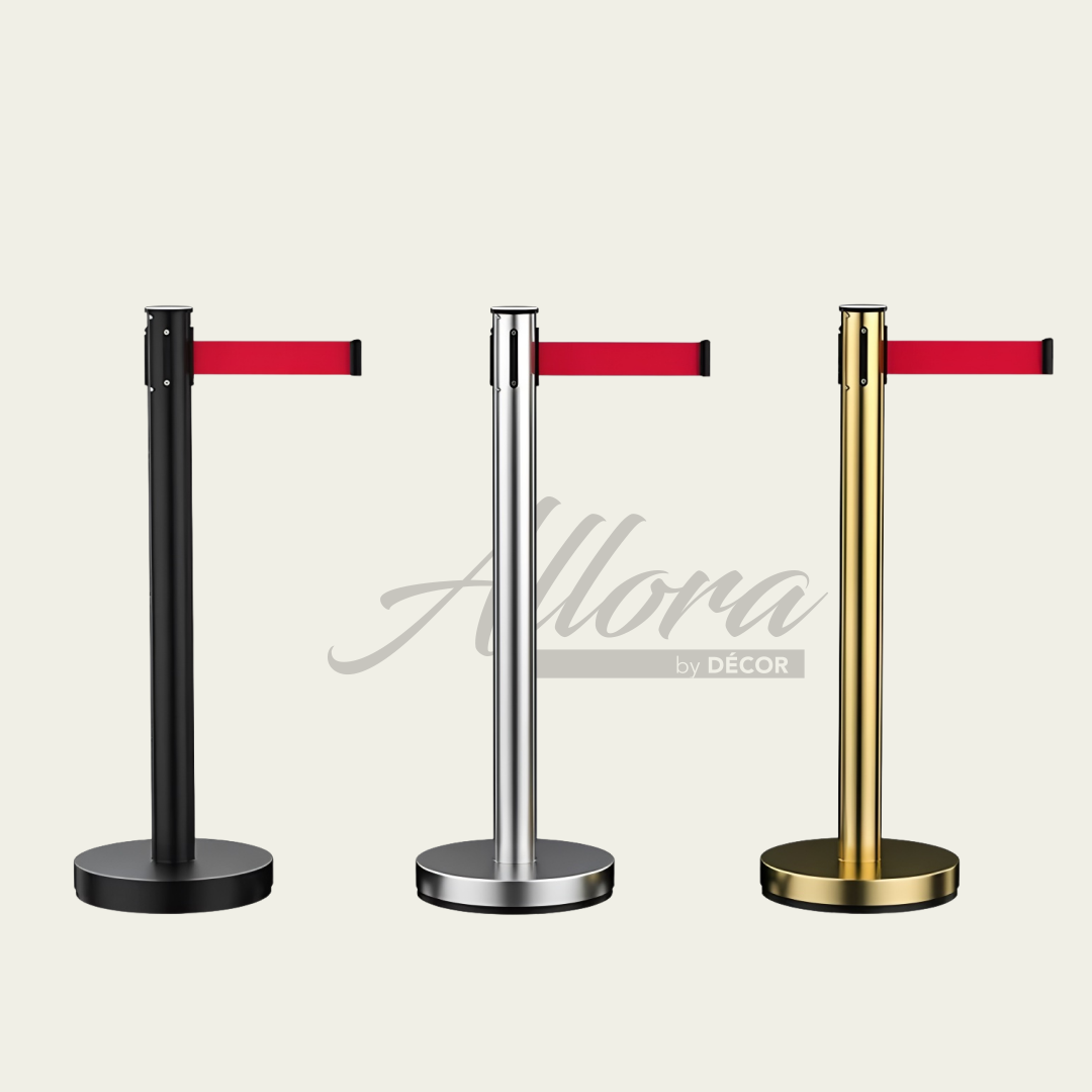 Customizable Retractable Belt Stanchion Posts