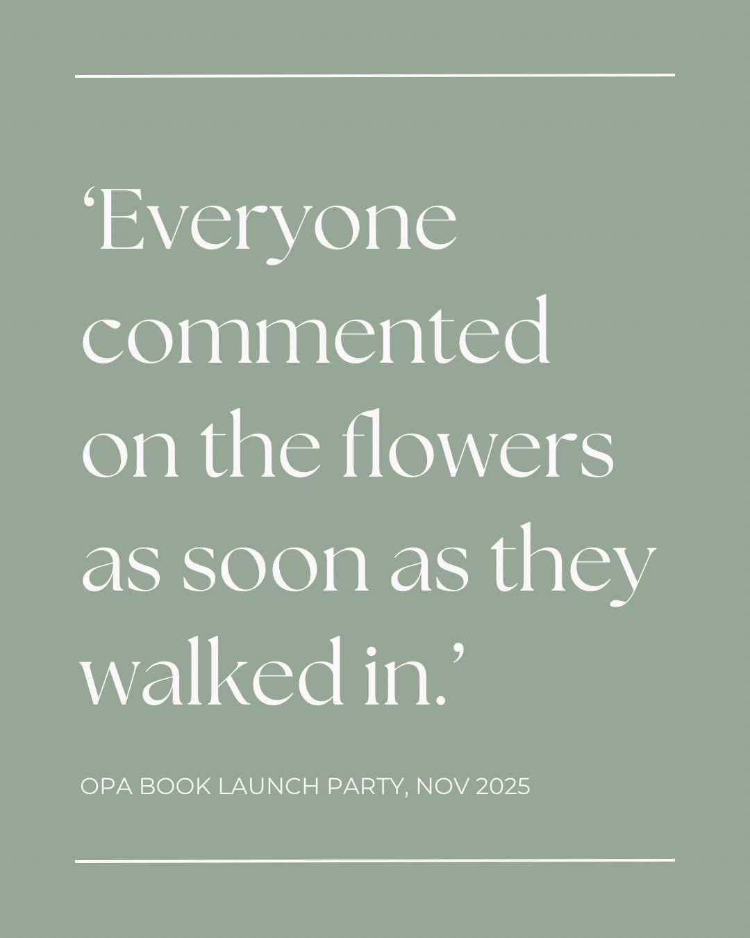 Forever grateful to create florals that are felt, not just seen 🌸