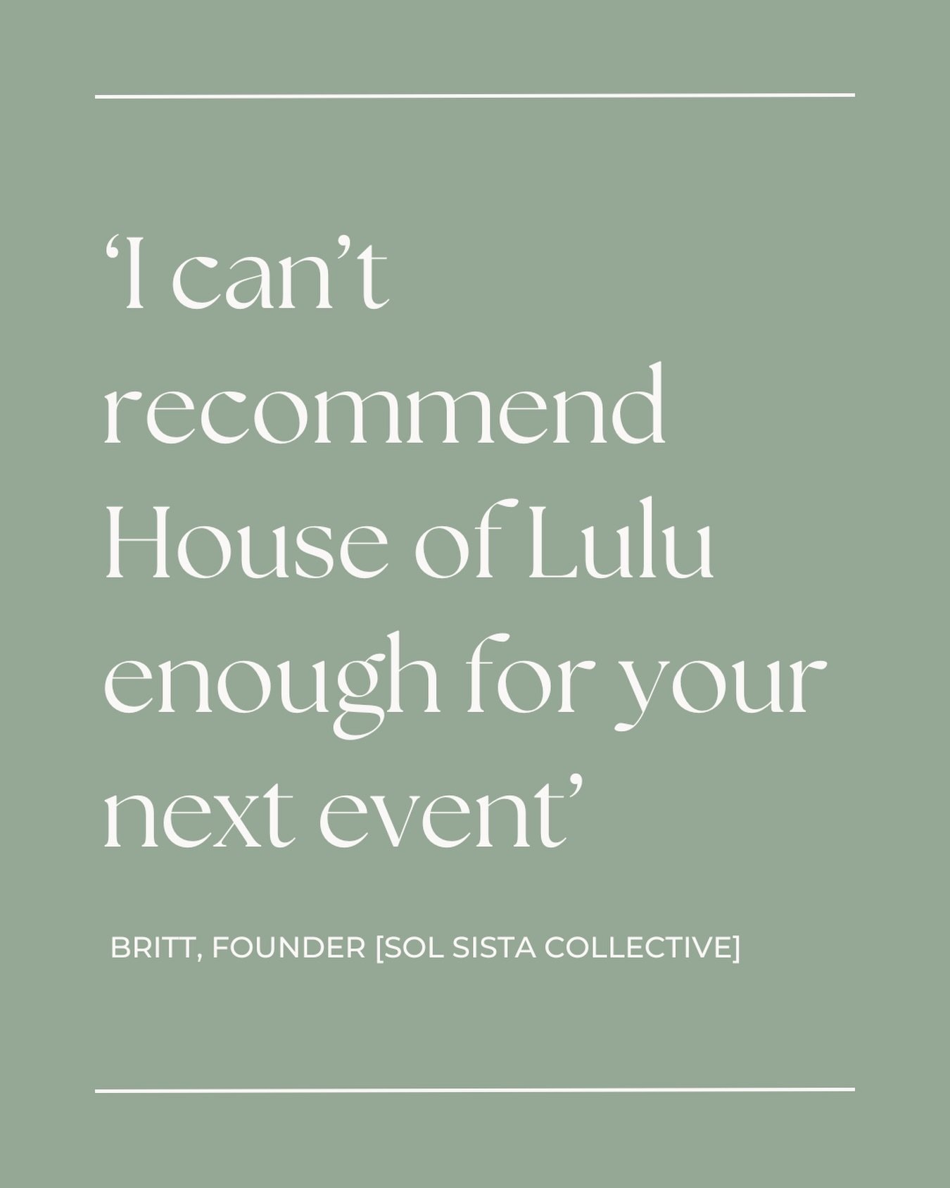 &ldquo;Stefi recently did the flowers for my business luncheon for 25 women and she absolutely nailed it. I gave her a simple brief and colour palette, and she took care of everything from sourcing the perfect blooms and colour matching, to designing