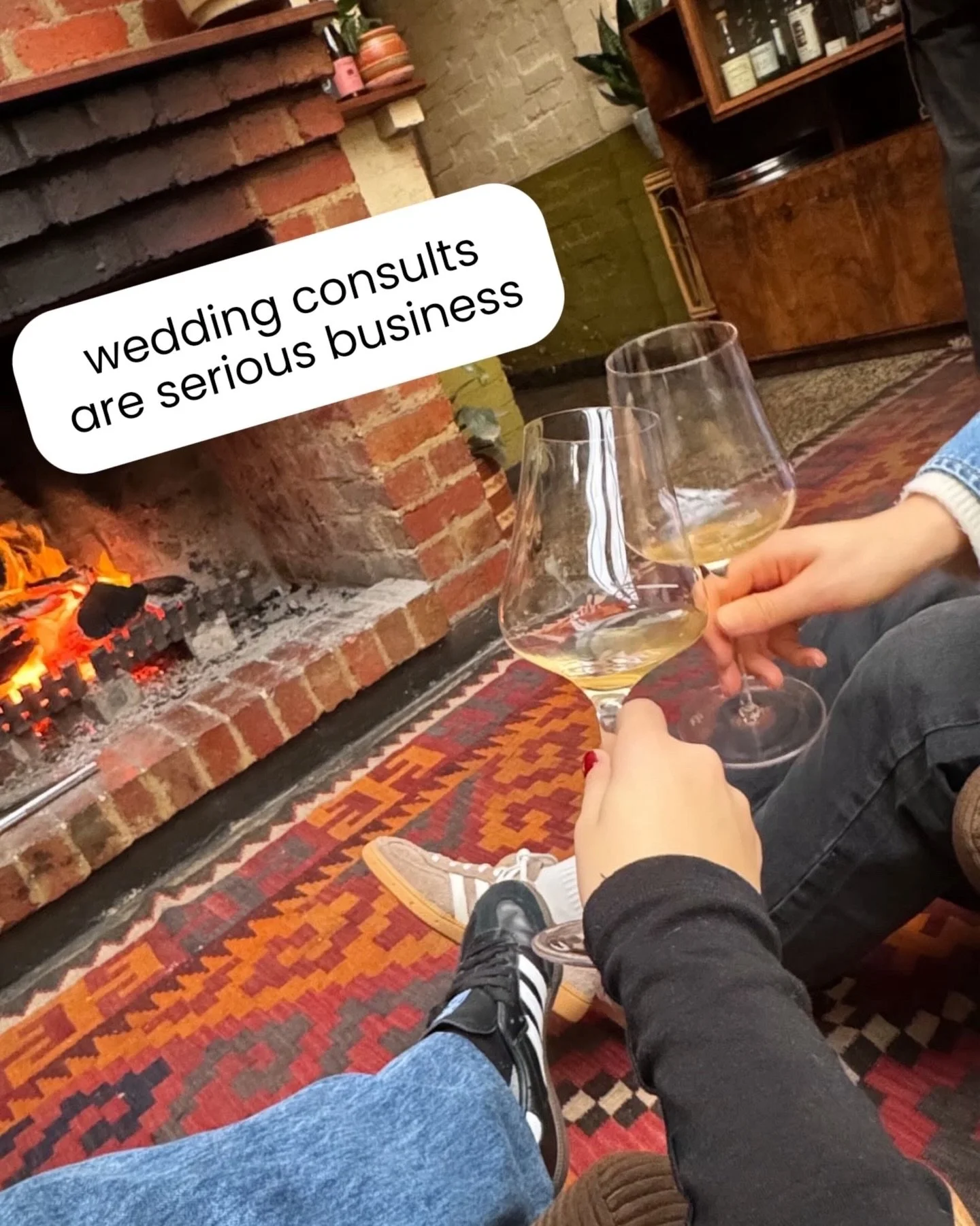 Wedding consults are serious business. But we like to keep them relaxed 💅🏼
⠀⠀⠀⠀⠀⠀⠀⠀⠀
We prefer to meet face to face if we can. It gives us the chance to properly get to know you, hear your love story and understand what you want your day to feel li