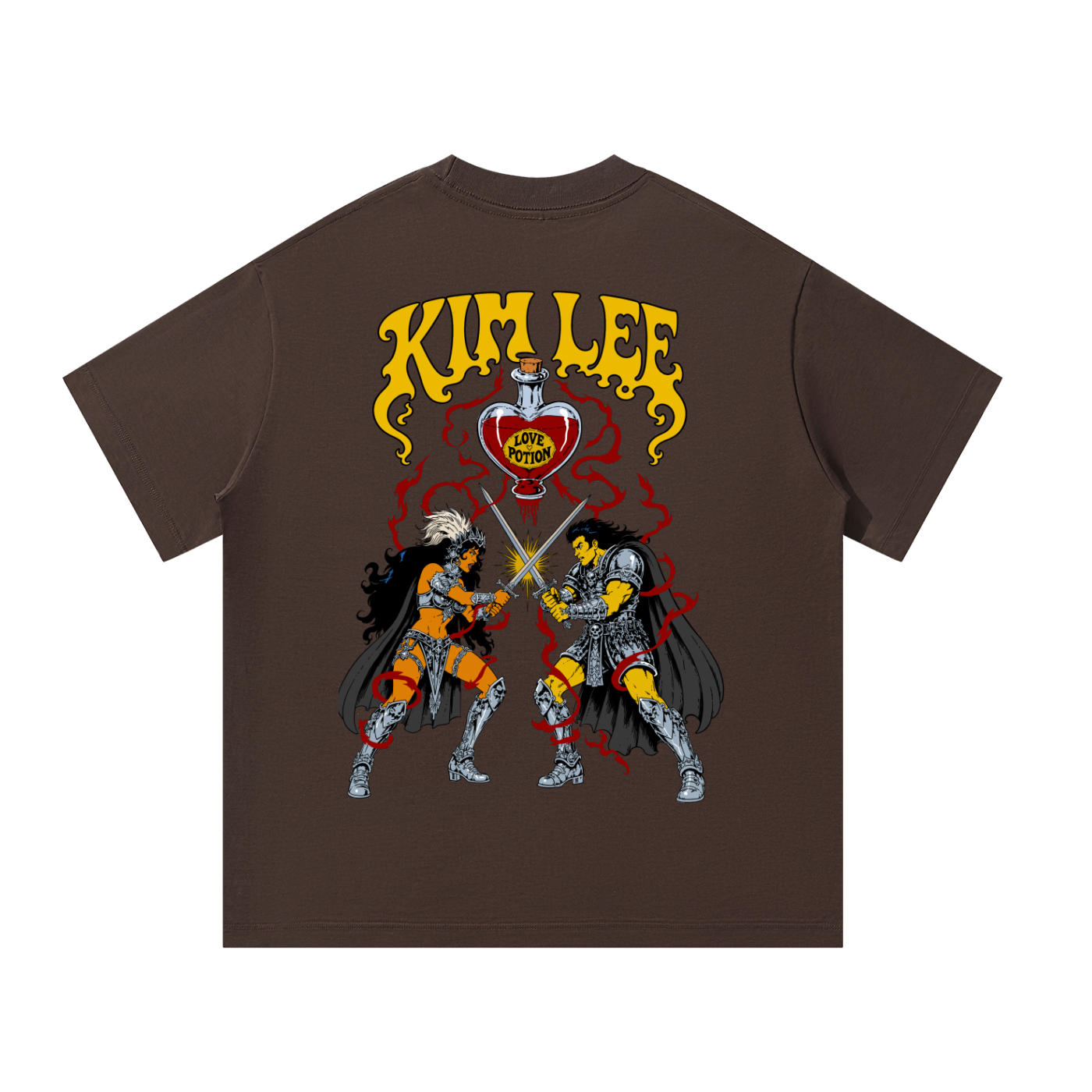 Kimlee Love Potion Tee (Vintage Brown)