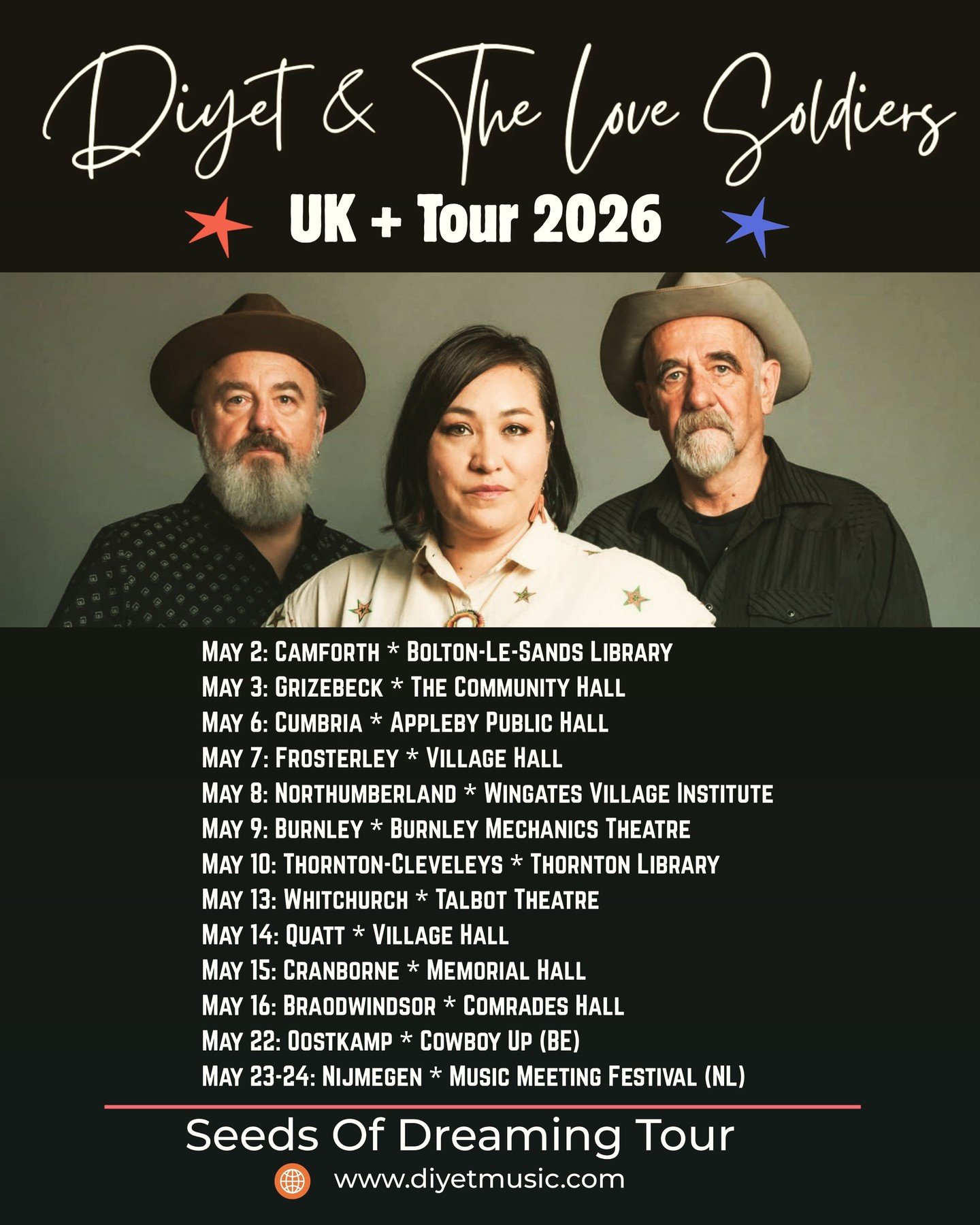 On the road again in May! ❤️