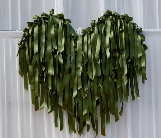 Green Ribbon Heart