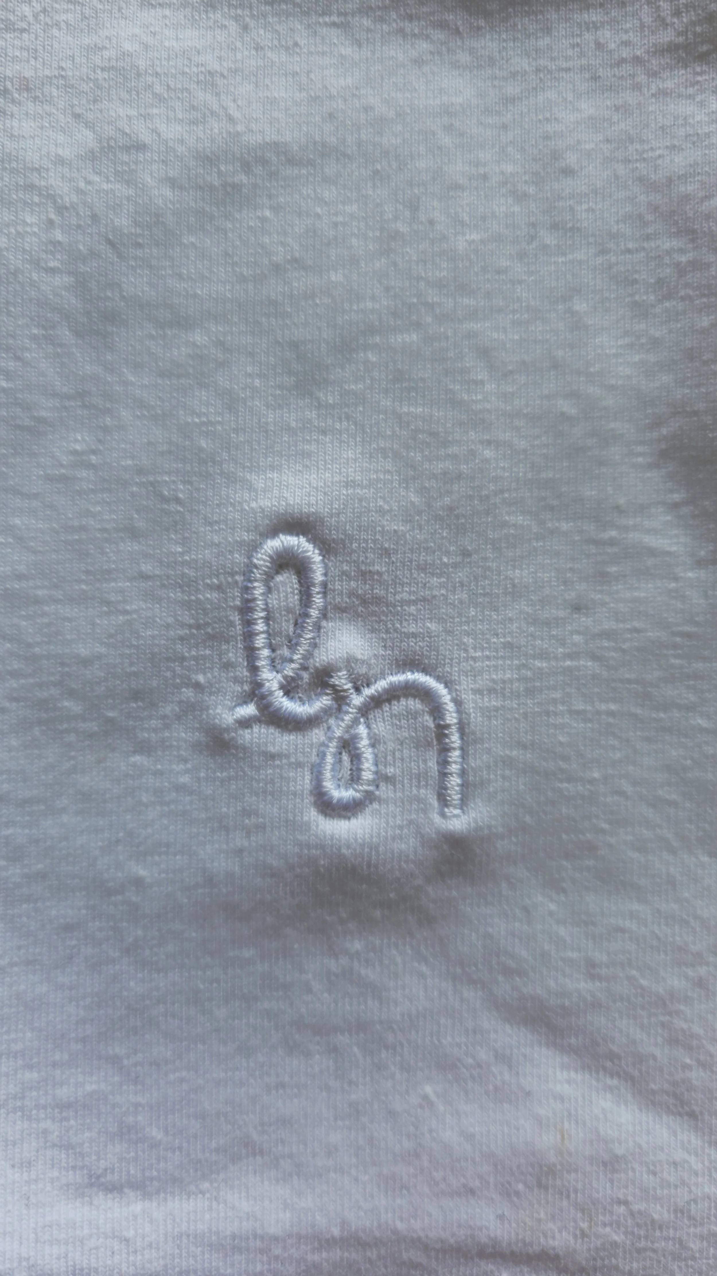 Broderie ton sur ton