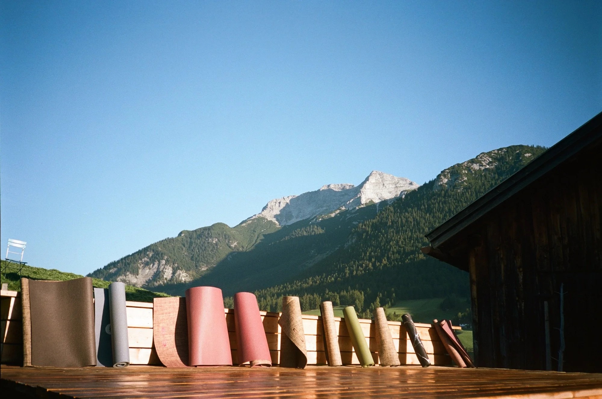 Yoga und Berge. Retreat am Mesnerhof-C. 