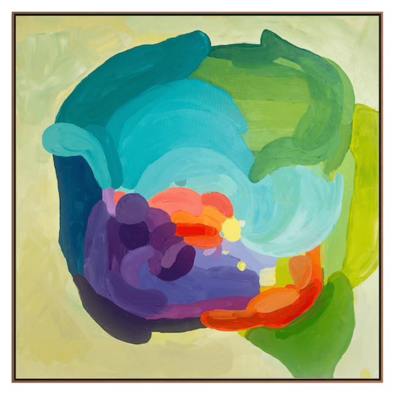 
Centered Blooming
Original Abstract Painting on Canvas by Birgit Trofer (100x100 cm). A powerful homage to the unstoppable, focused momentum of awakening and personal unfolding. Like a protective, architectural blossom, layers of deep oceanic blue, 