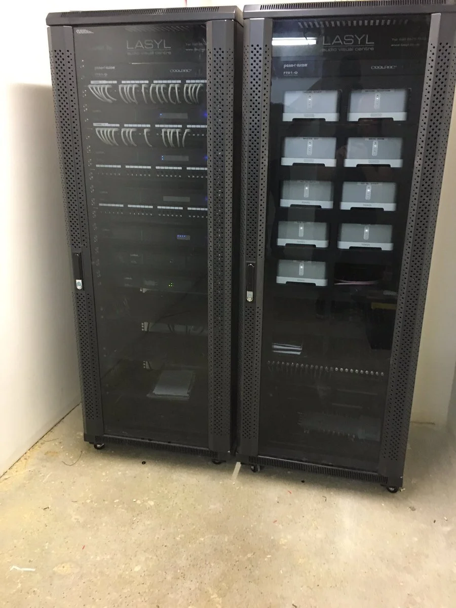 Customer designed server rack by Lasyl
