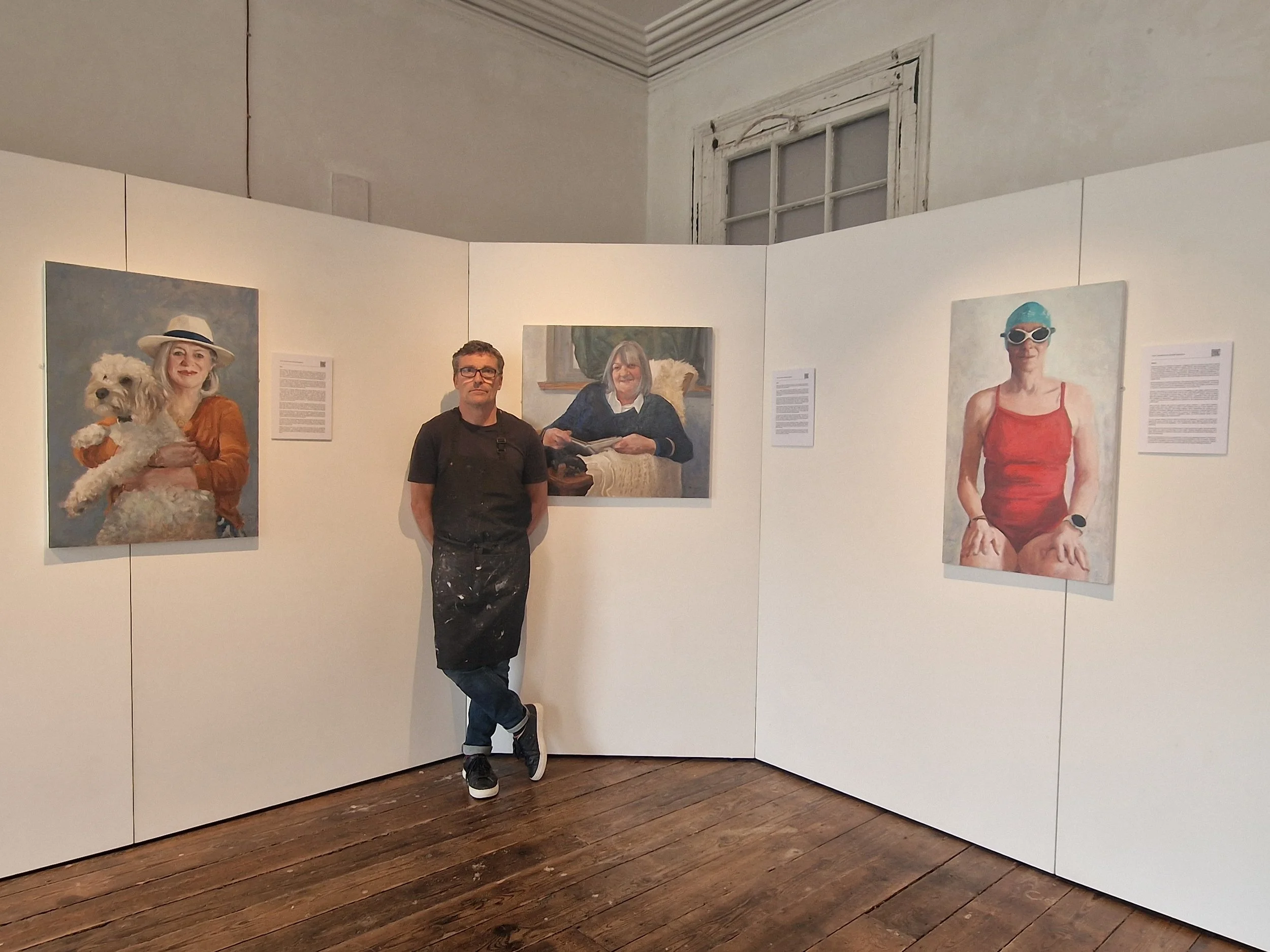 Contemporary Portrait Artist, Mick Hand, Supports the Mustard Tree with His Latest Works 