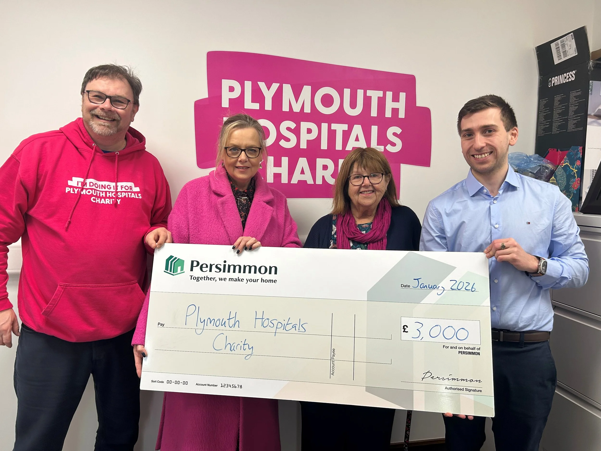 Persimmon Homes Supports Plymouth's Hospitals