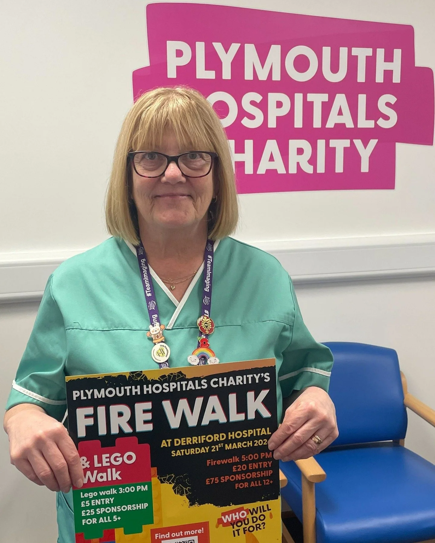 Shout out to Pat 📣🔥

Pat is one of the fantastic fundraisers taking on the Fire Walk this Saturday. She's doing it for the Primrose Breast Care Unit and has raised an amazing &pound;500 - five times her sponsorship target 🎉

We can&rsquo;t wait to