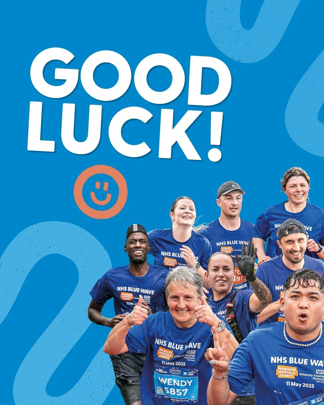 Good luck to everyone participating in @runplymouth Britian's Ocean City Running Festival today - you&rsquo;ve got this! 🏃&zwj;♂️ 

A huge thank you to all the NHS Blue Wave runners, taking on the challenge for Plymouth&rsquo;s hospitals. We&rsquo;l