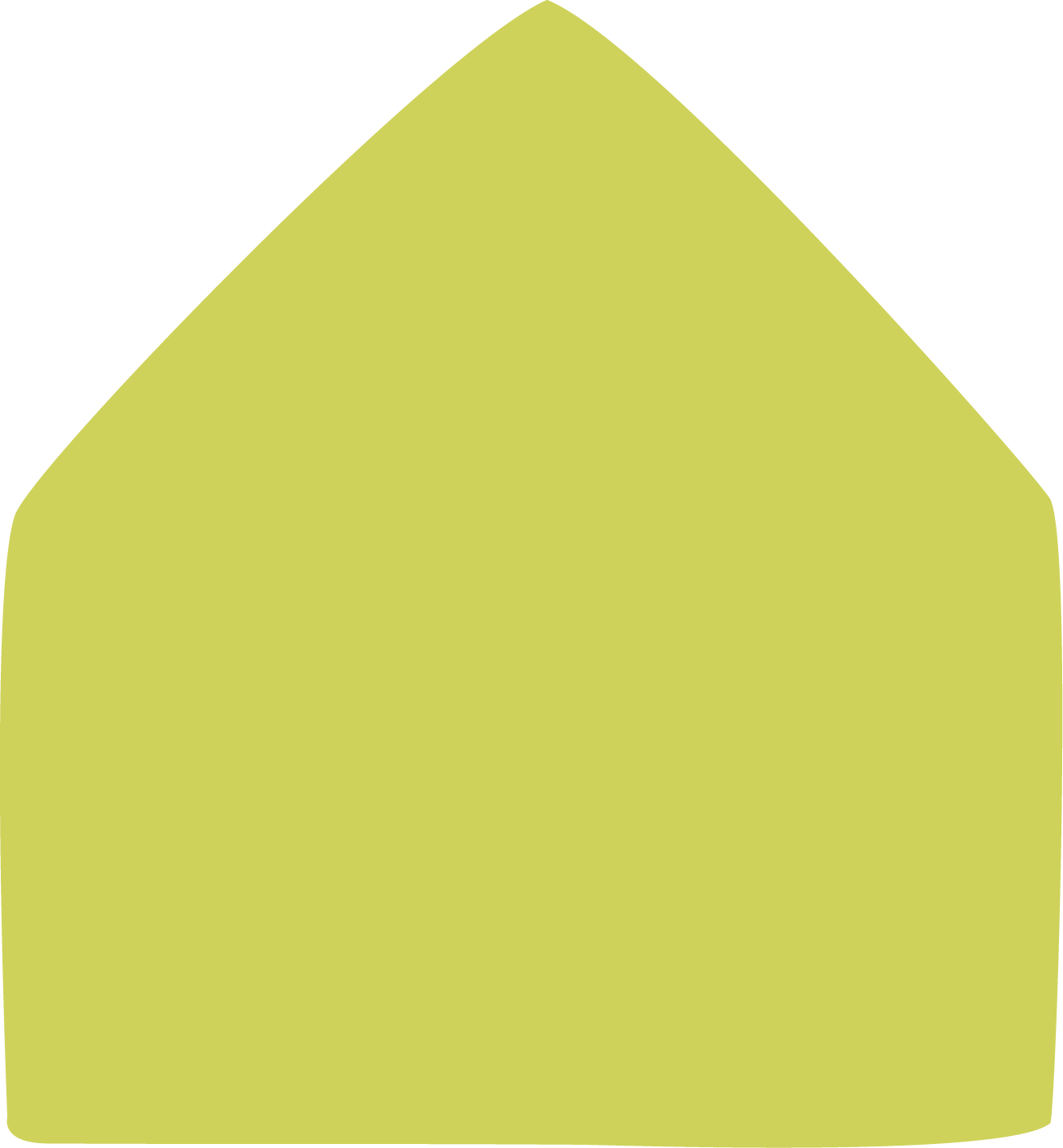 house icon in lemongrass colour