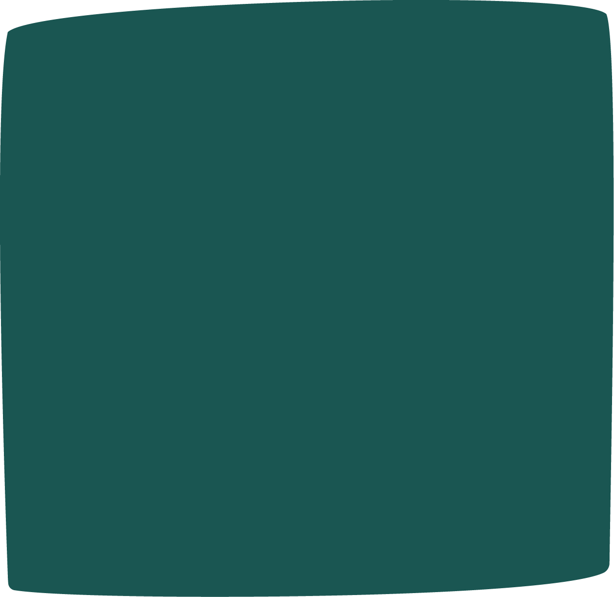 Square icon in dark green colour