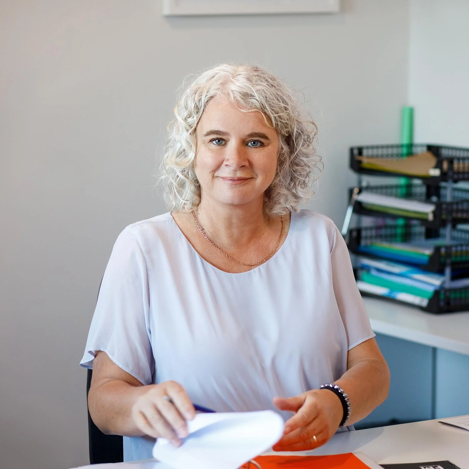 Solway Vision operations staff member Sharen Madden