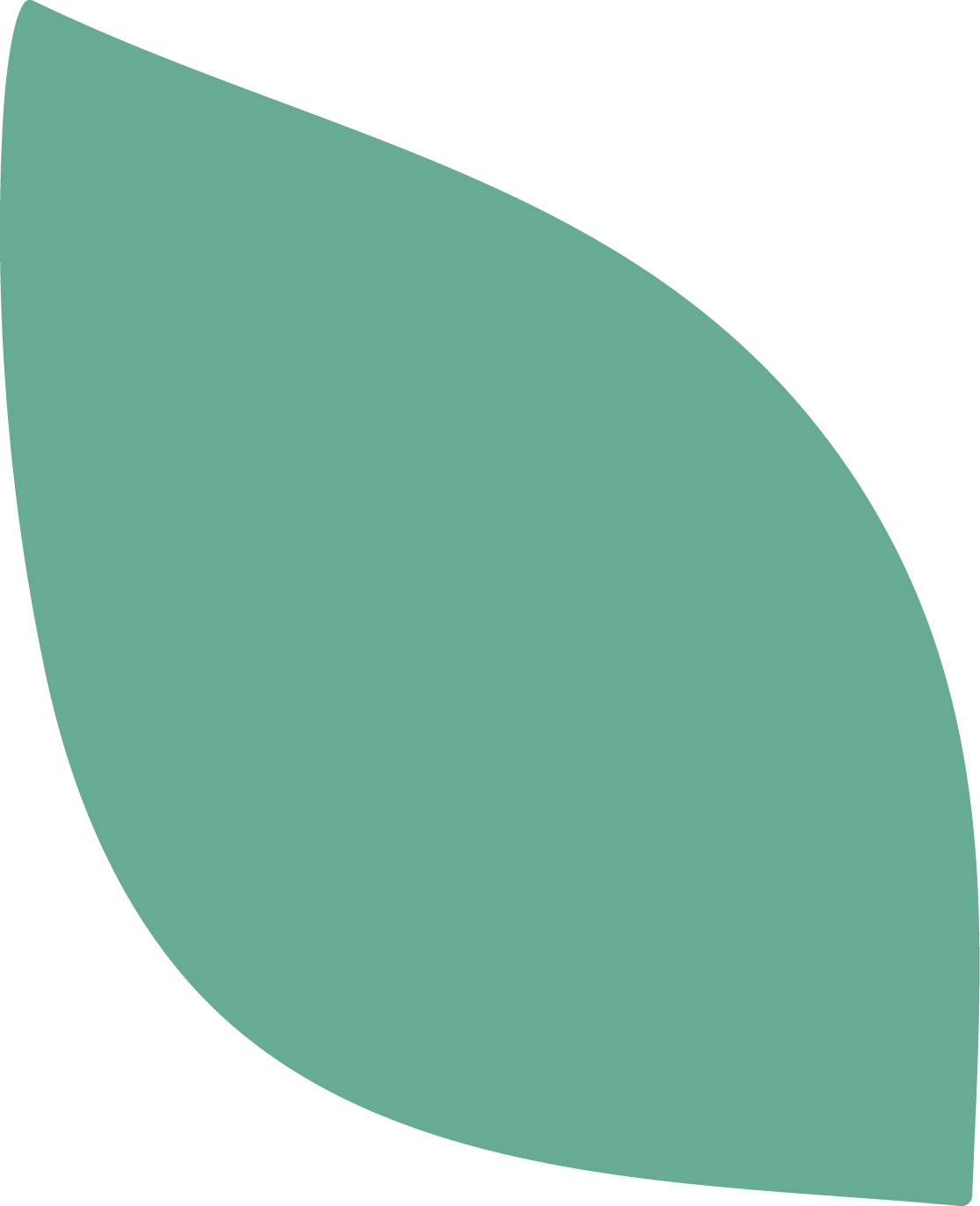 Leaf icon in green colour