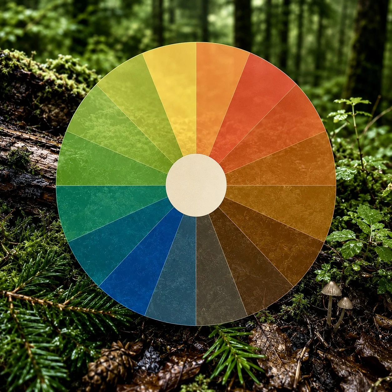 MIT DEM WALD-AROMARAD DÜFTE PRÄZISE BESCHREIBEN