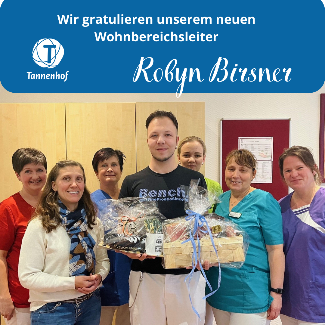 Wir gratulieren unserem neuen Wohnbereichsleiter