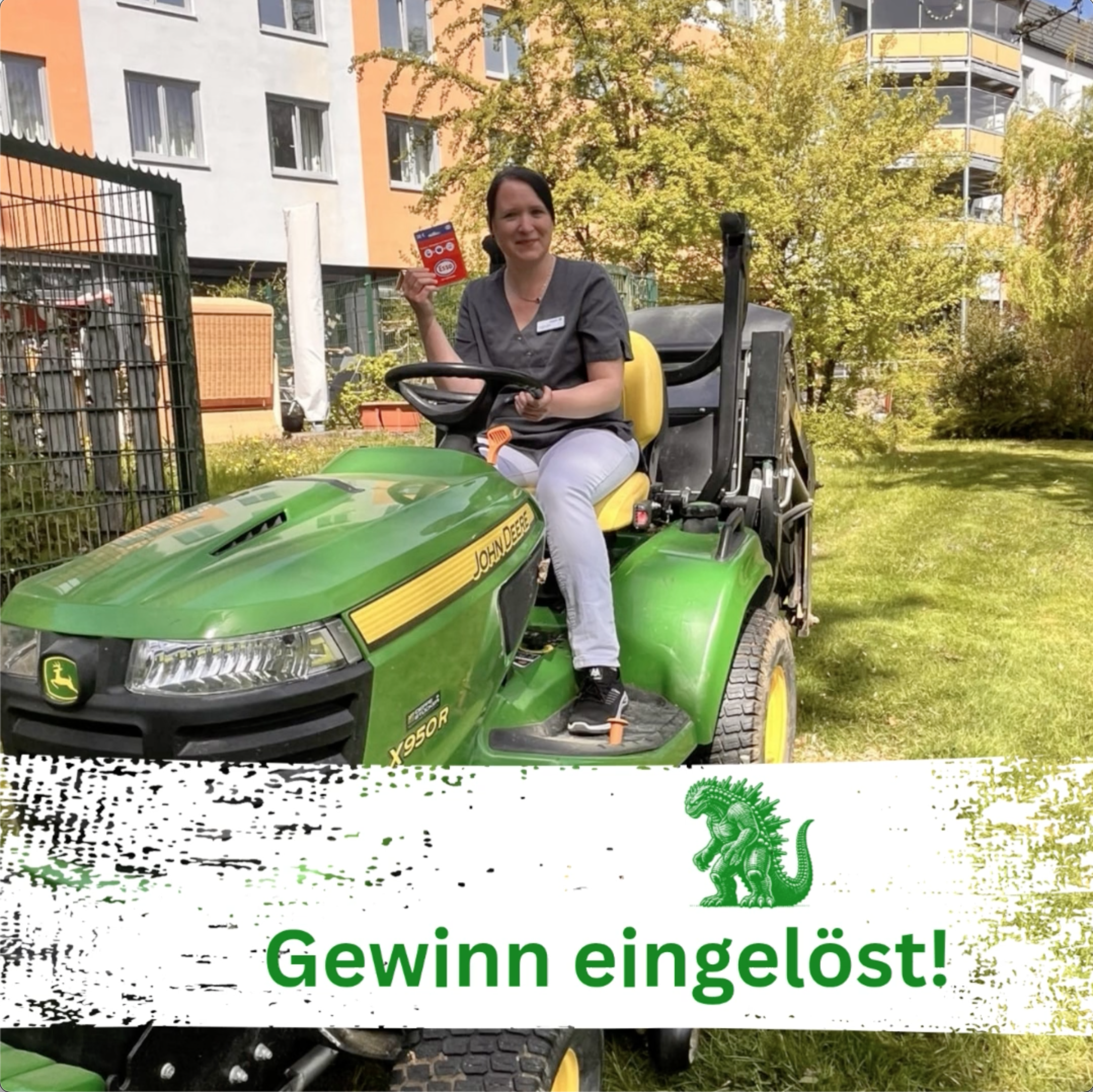 🌞🚜 Gewinn eingelöst – bei bestem Wetter im Tannenhof! 🌿💚