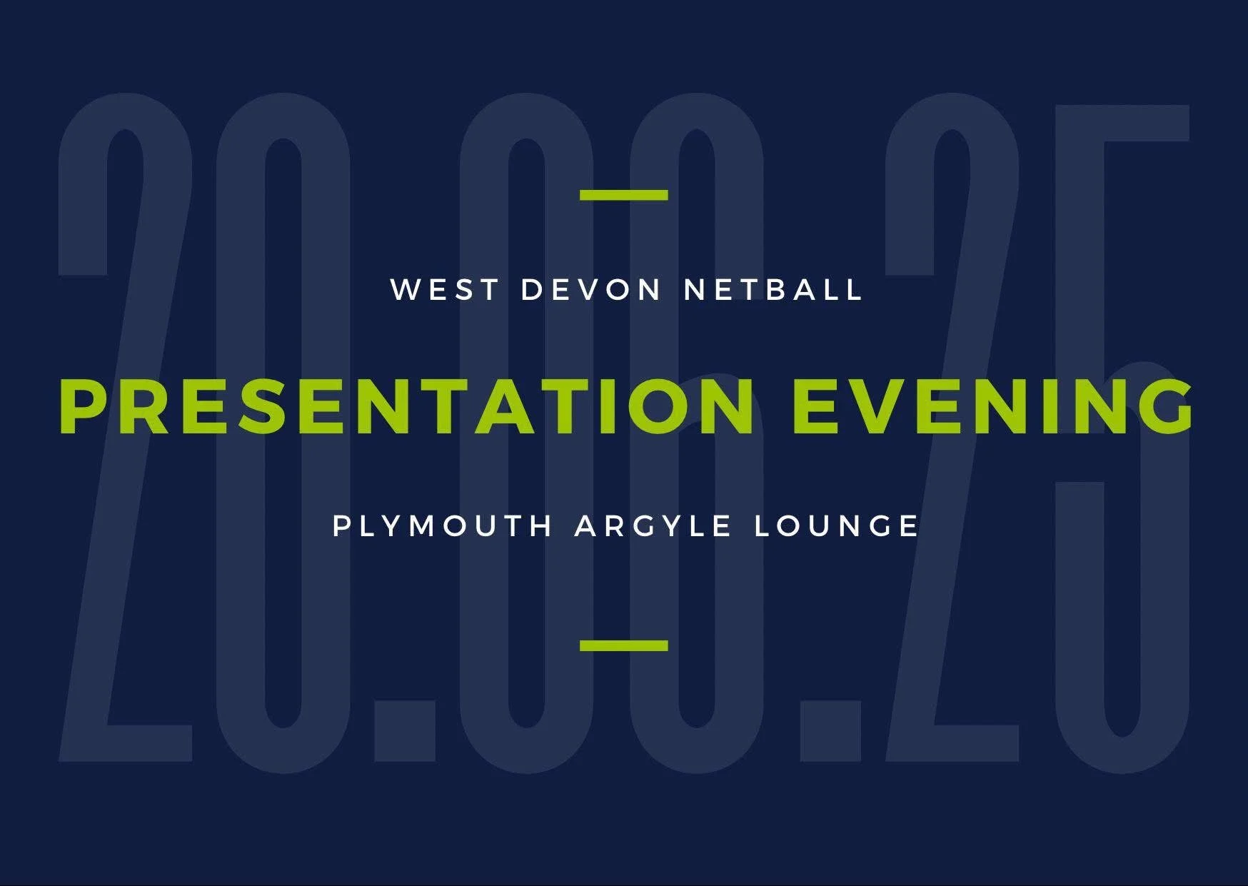 Presentation Evening