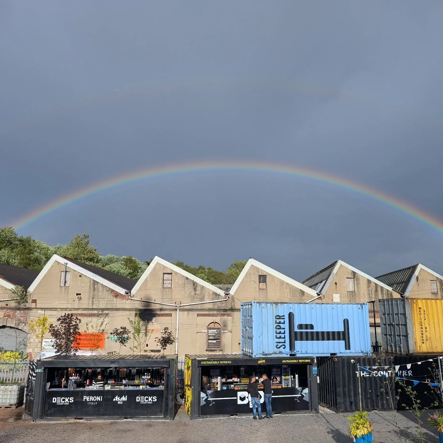 Rainbows and rave safety &mdash; we had both covered whilst providing H&amp;S management at Steelyard Sheffield this weekend.

From crowd control and noise monitoring to structural inspections, we worked behind the scenes to keep the beats banging an