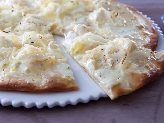 Pizza blanche