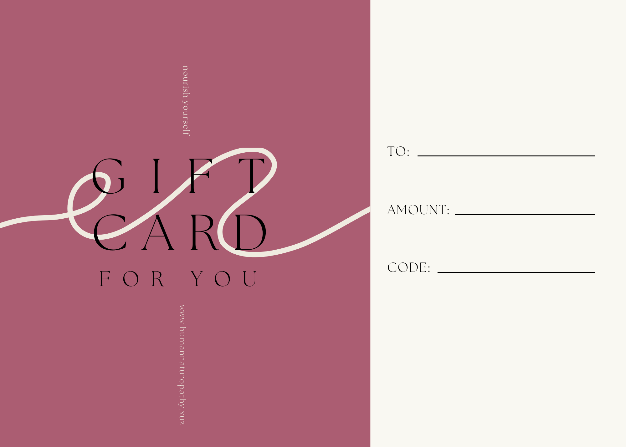 Consultation Gift Card