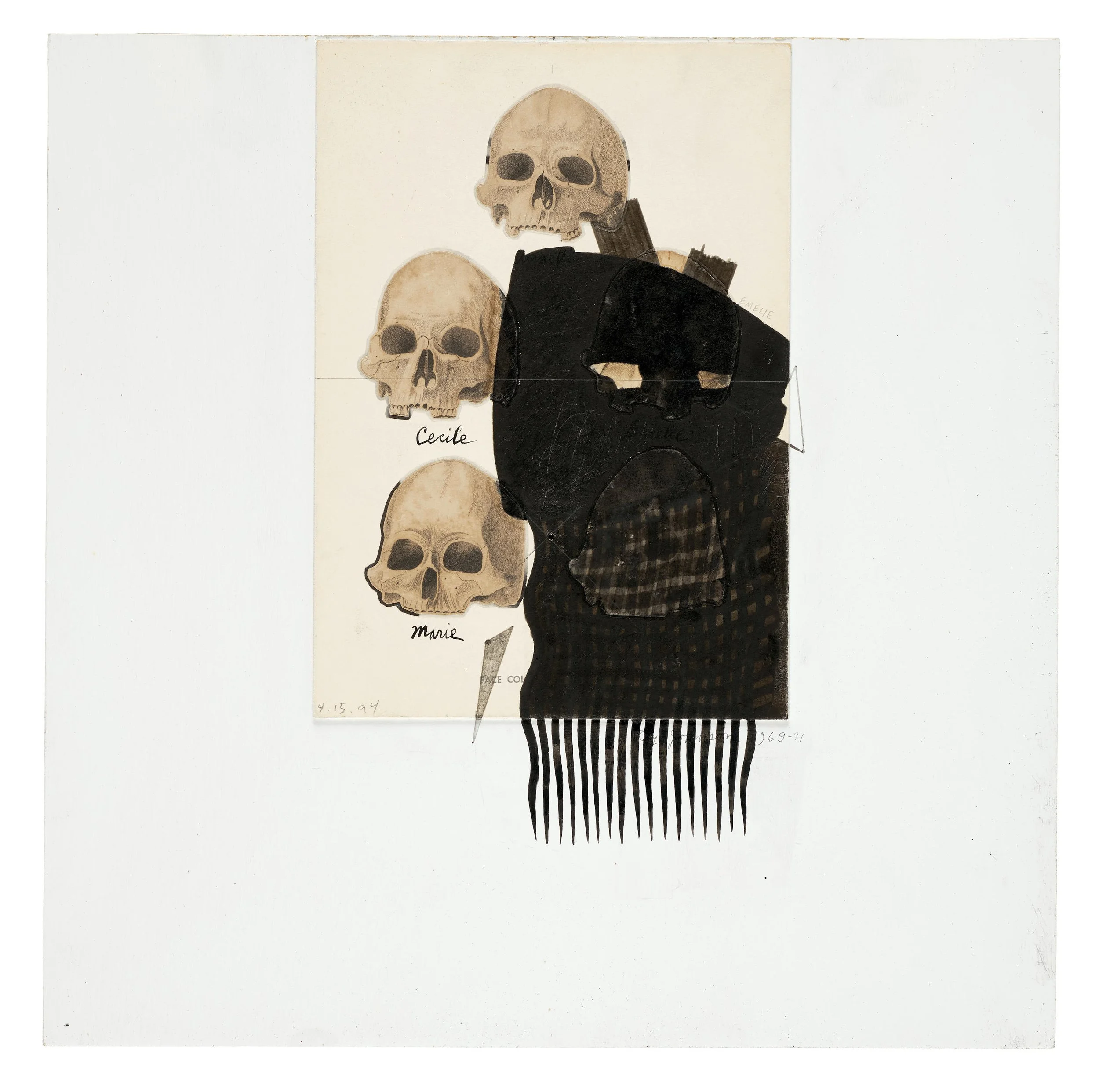Ray Johnson (1927-1995) Face Collage 1969-1994