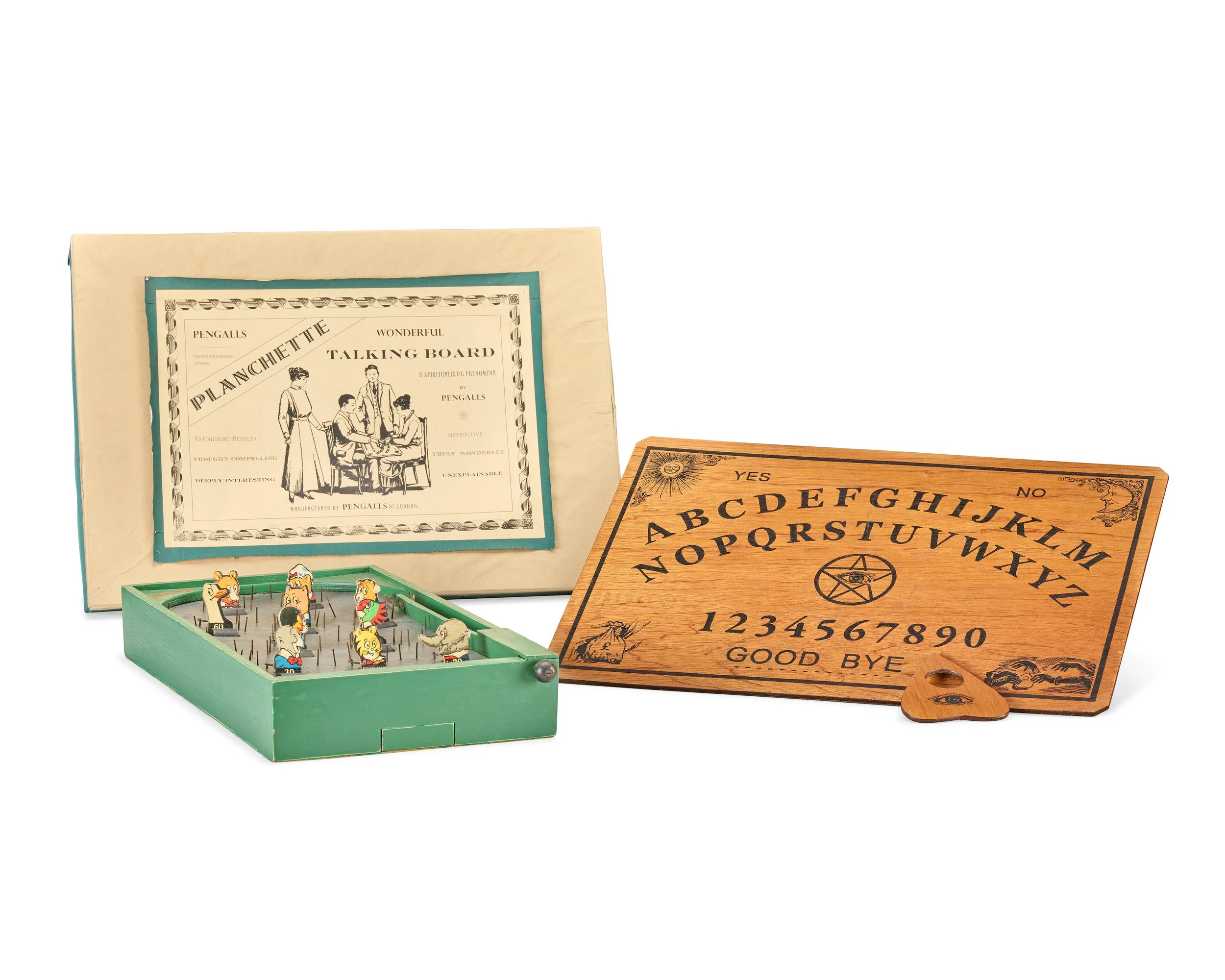 The 'Talking Board' used in the Servant's Hall in Season 2, Christmas Special