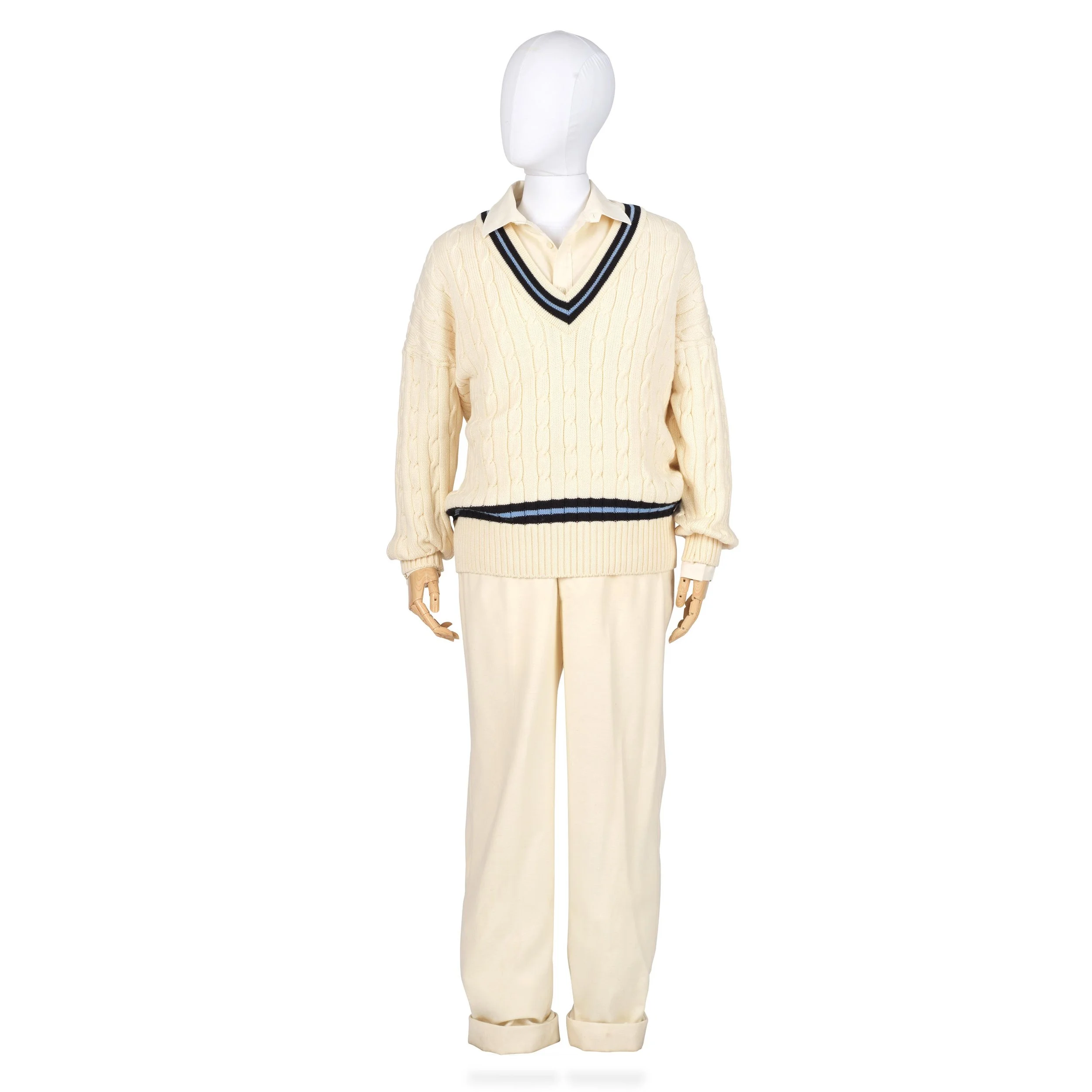 Hugh Bonneville (as Lord Grantham): Set of cricket whites