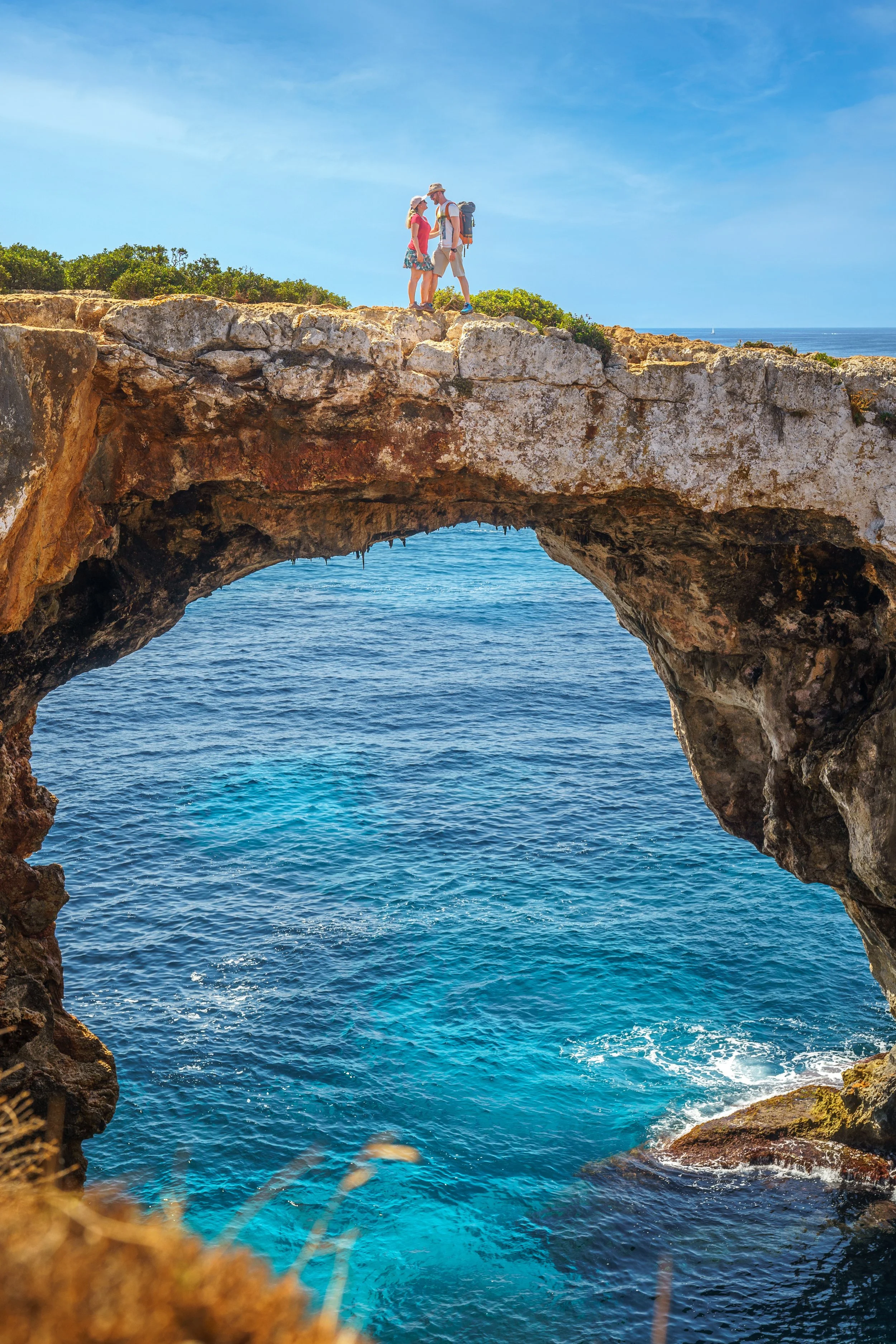 Cala Varque arch near Porto Cristo