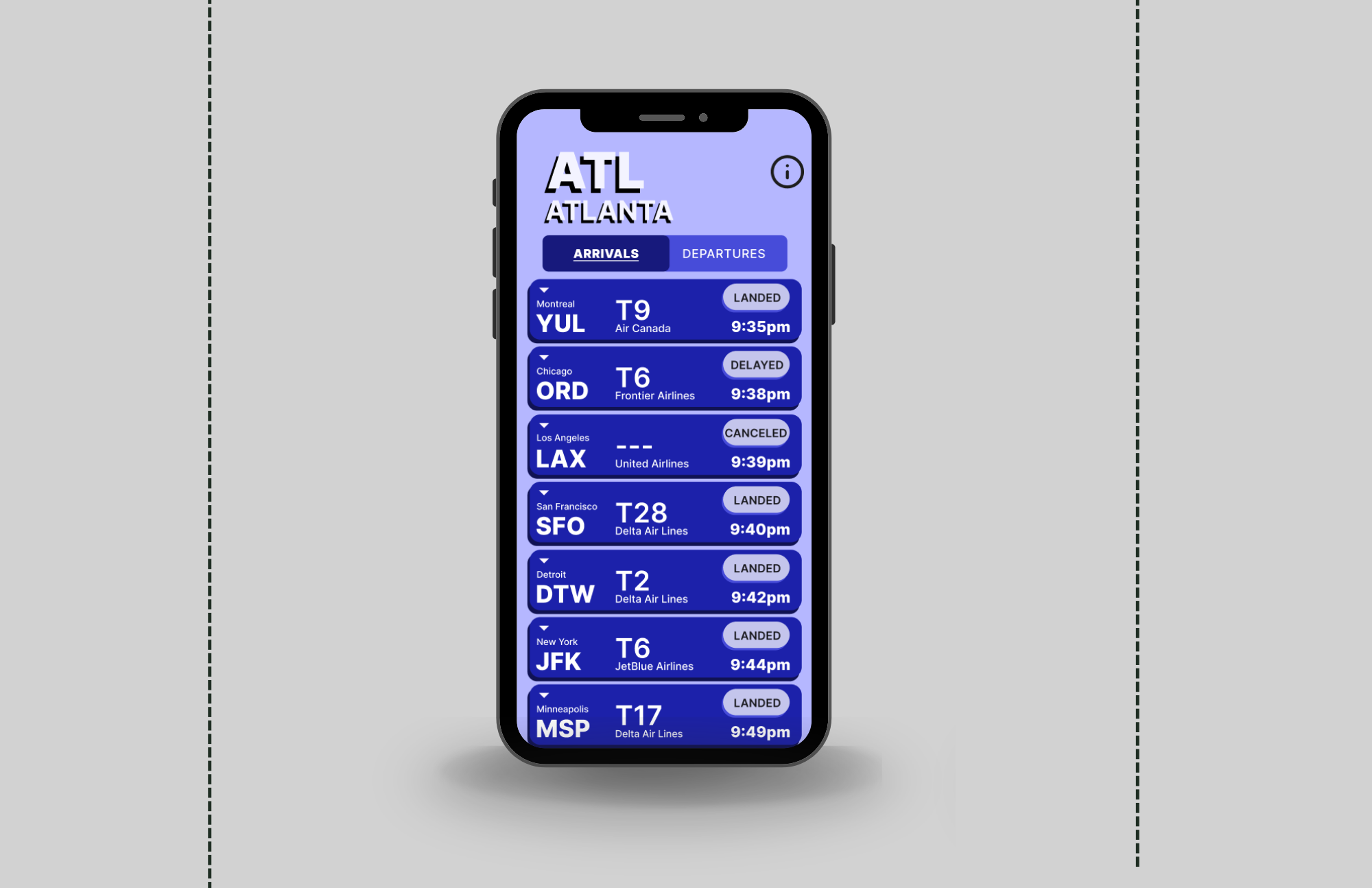Flight information display system