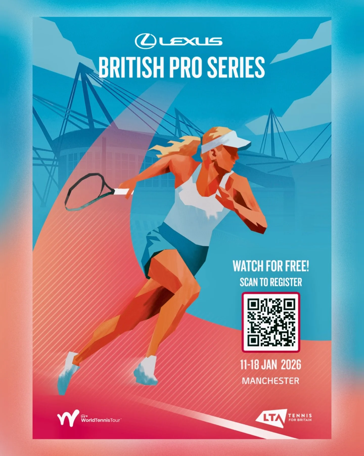 New work for the @lta W50 Lexus Pro Series that took place earlier this month at the Manchester Tennis &amp; Football Centre ✨🎾 @itfworldtennistour @mcractive

Always a pleasure to work with and a big thanks to the team for trusting me with the crea