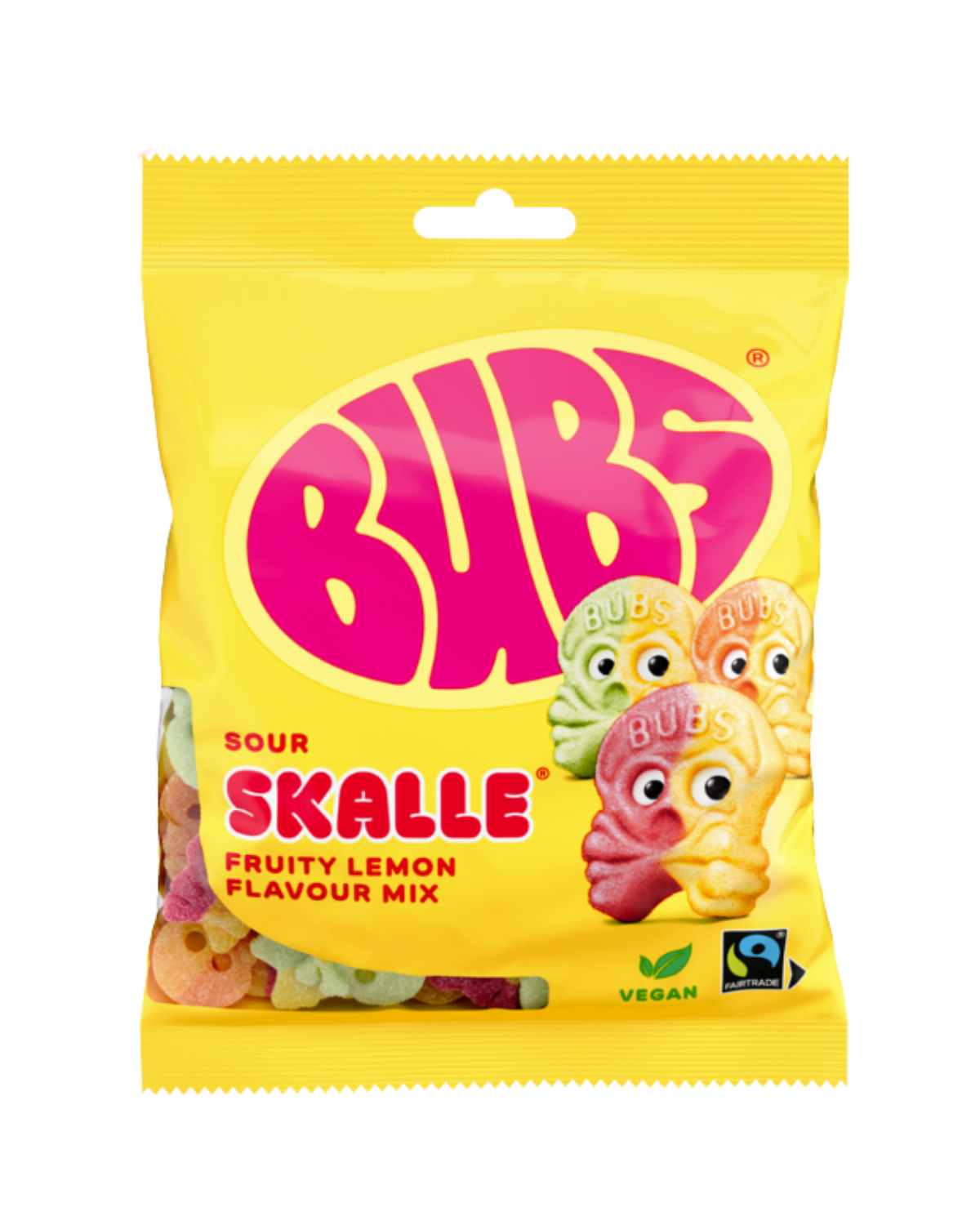 BUBS Fruity Lemon Mix Skalle - 90g (Sweden)