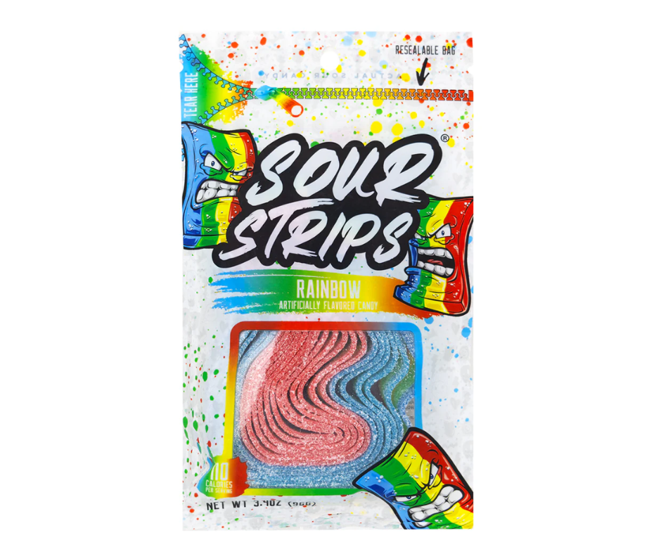Sour Strips Rainbow (96g)