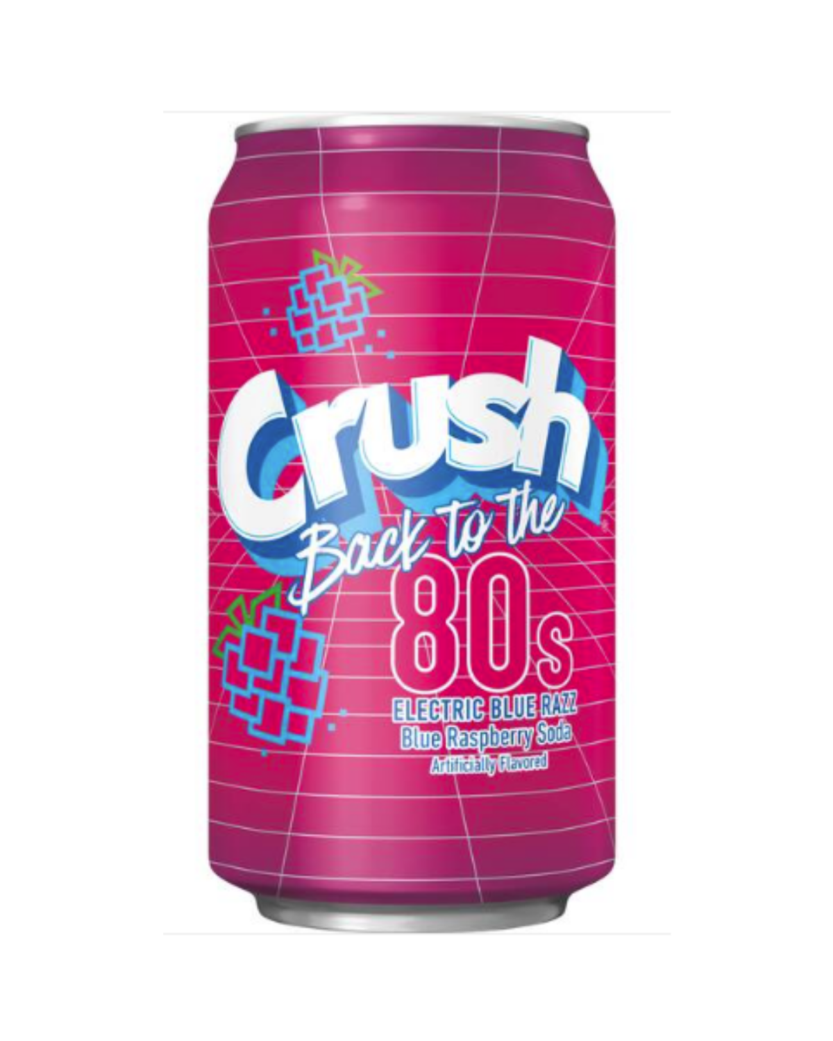 Crush Back to the 80s Electric Blue Razz